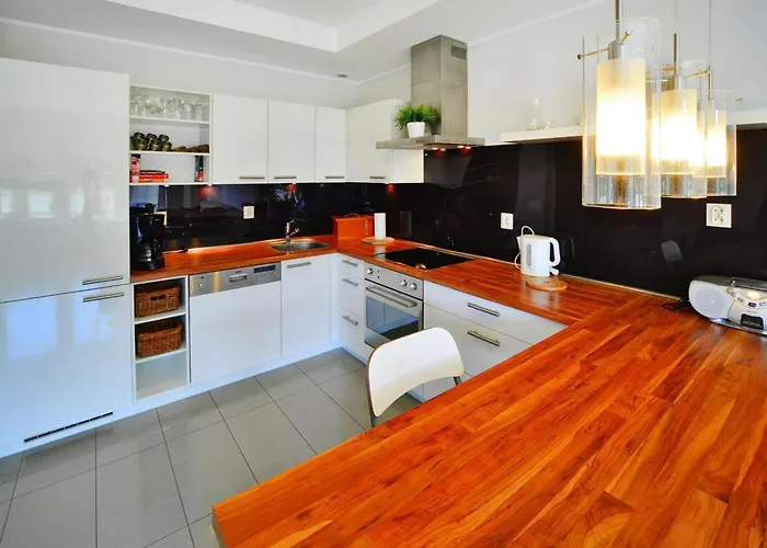 Comfortable Apartment, Ground Floor, Balcony Lägenhet Grzybowo (West Pomeranian)